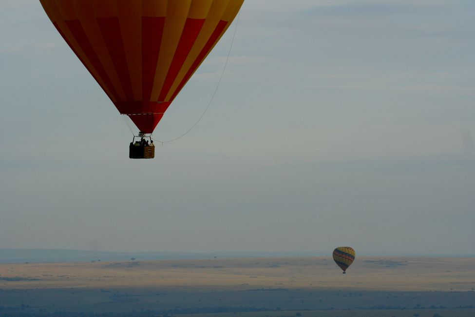 über der Masai Mara