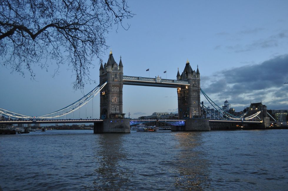 London im Jahreswechsel 2012/2013