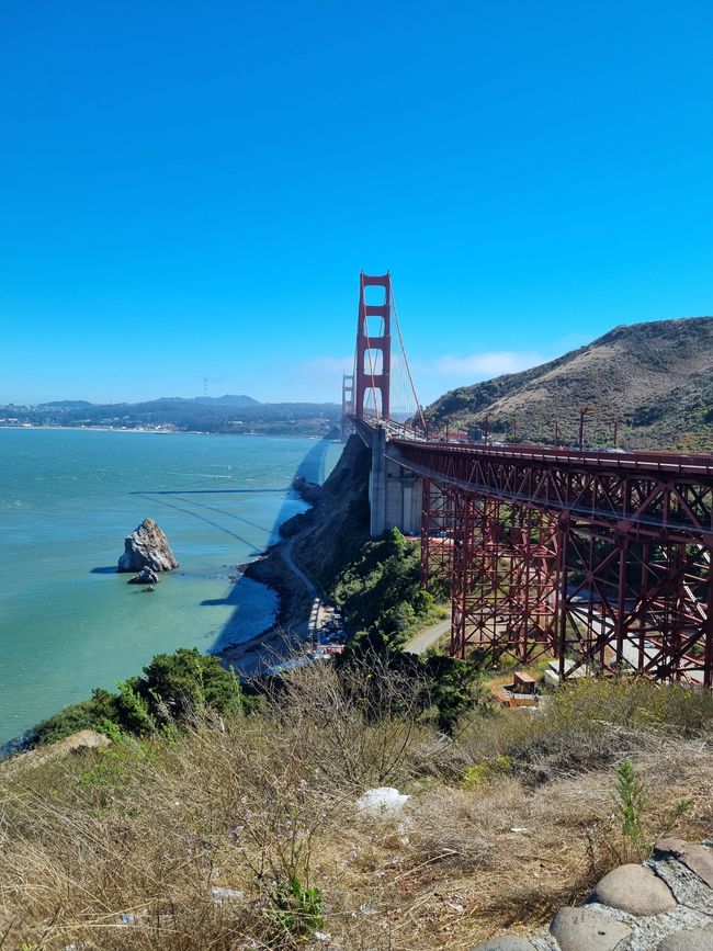 California 2015, Día 8, En el camino otra vez (Fowler - San Francisco), Silicon Valley y el Puente Golden Gate