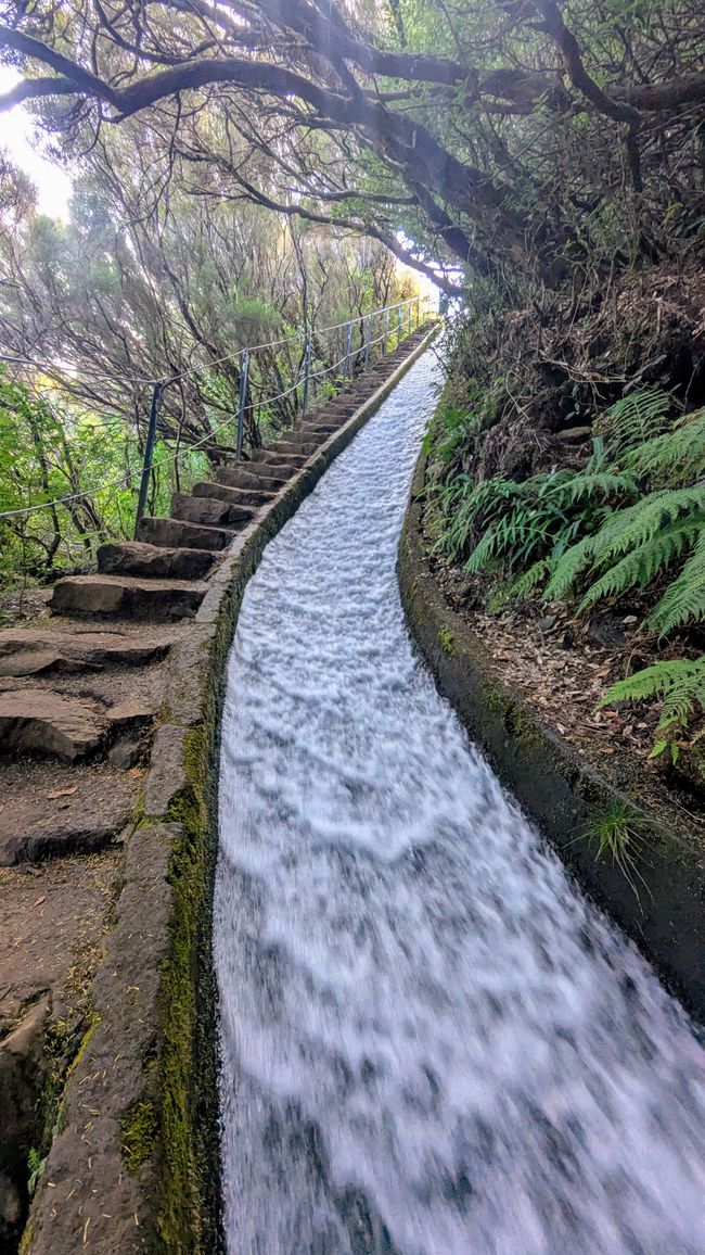 Levada-Wasserfall