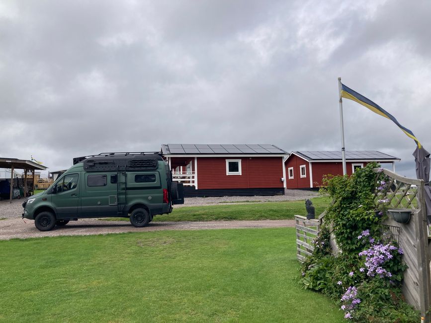Husabergsudde => Camping Kärrasands