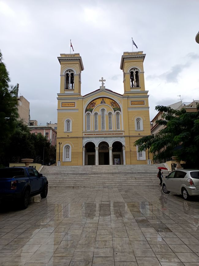 Una giornata di pioggia a Patrasso