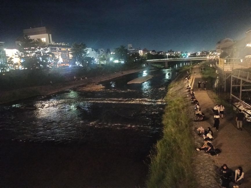 Nachts in Kyoto