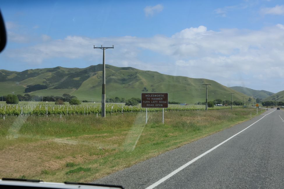 Gravel Road heading South