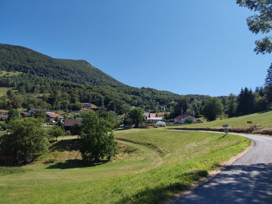 Überall gibt's kleine Dörfer