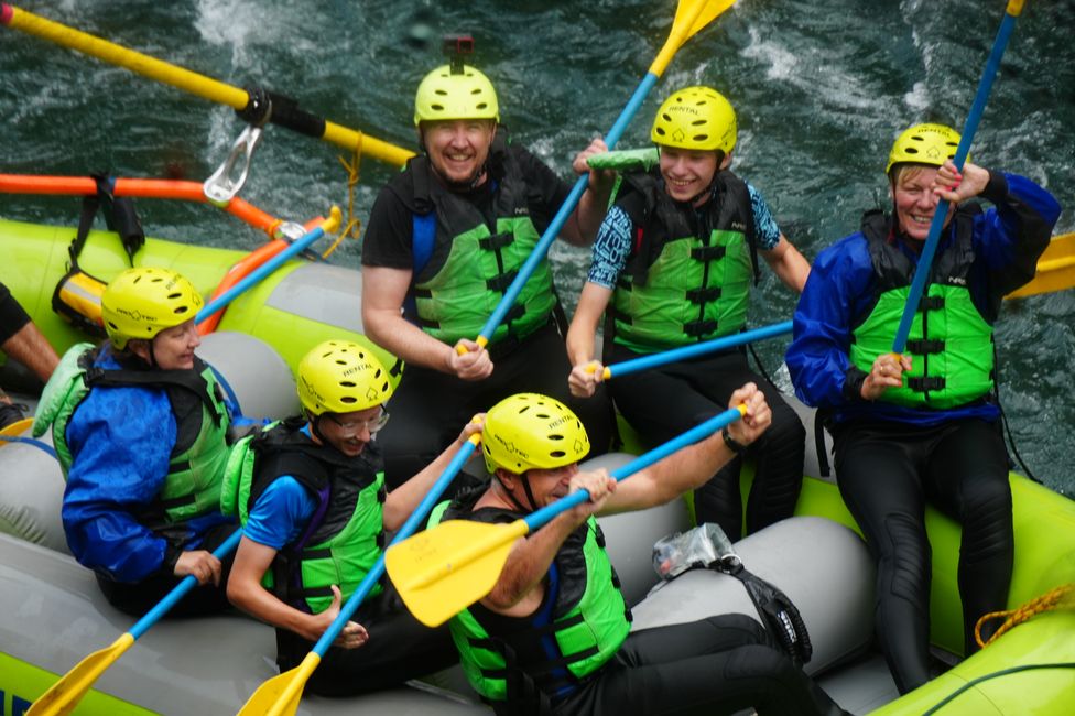 Tag 11: Wildwasser-Rafting