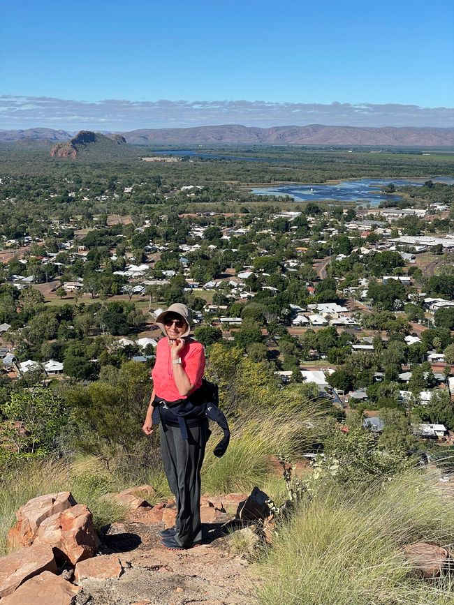 Vue de Kelly’s Knob sur Kununurra
