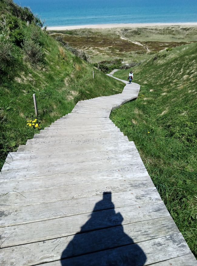 Treppe zum Strand 