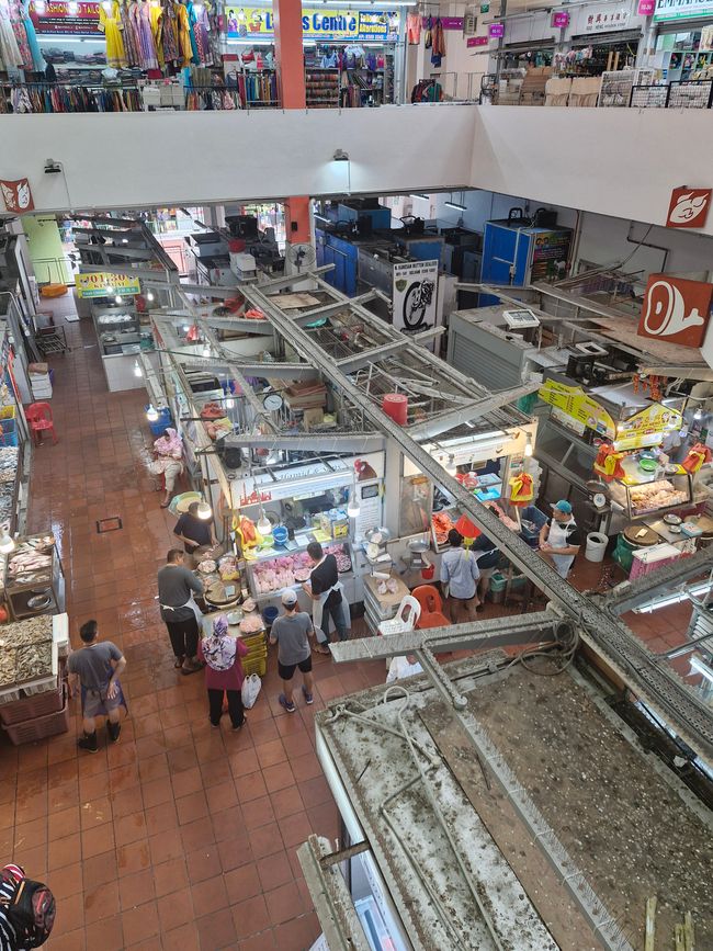 Hawker Center - Tekka Center - von oben