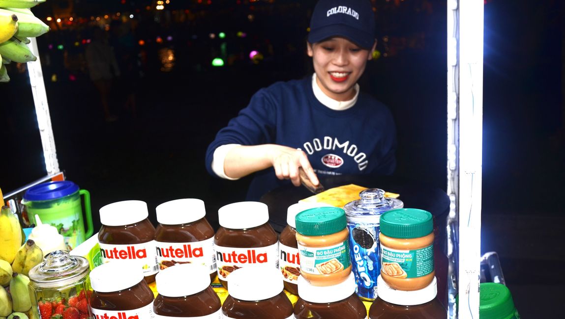 Pancake con Nutella per nottambuli