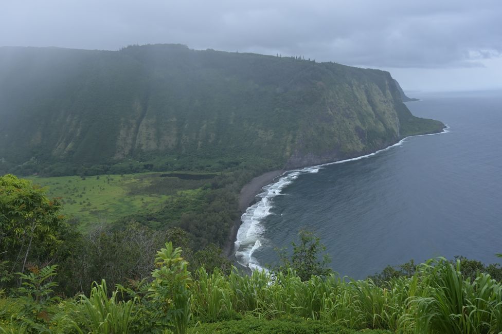Point de vue de la vallée de Waipio