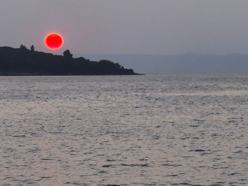 Isla Korcula y "ciudad antigua"