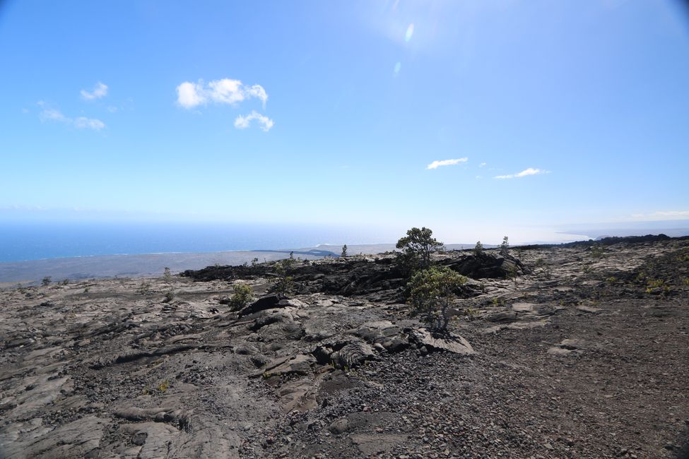 We are visiting the Kilauea Volcano