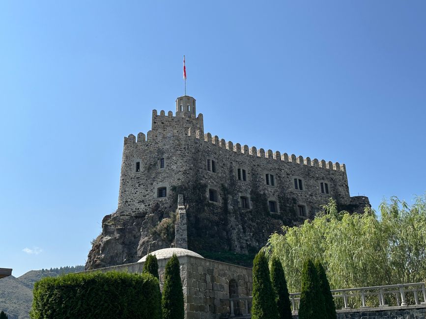 Beeindruckendes Löwenschloss