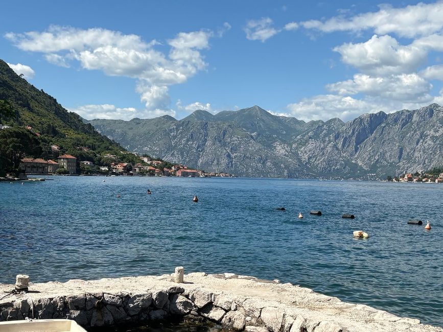 Budva e la baia di Kotor