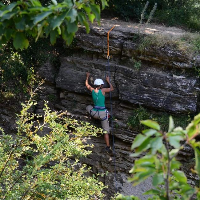 * * * S W A B I A N   
D O L O M I T E S * * *
Climbing, Hiking, Marveling: The Hessigheim Rock Gardens