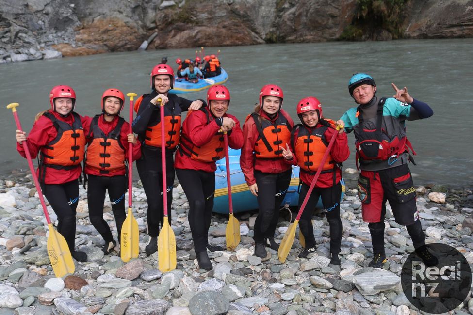 Shotover River Whitewater Rafting on 10.12.2025 at 08:00