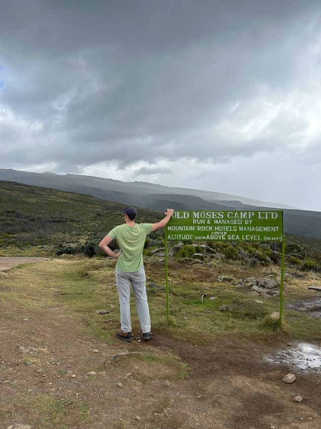 Superamento del Massiccio del Mt. Kenya
