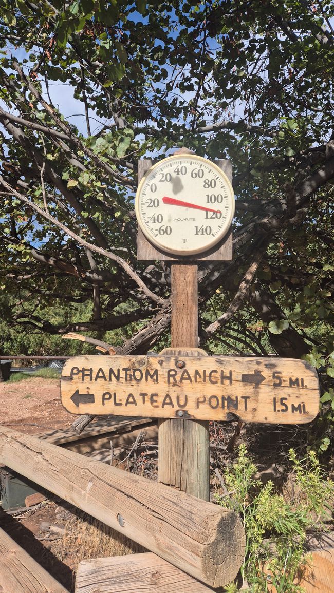 30.09. Grand Canyon - Bright Angel Trail