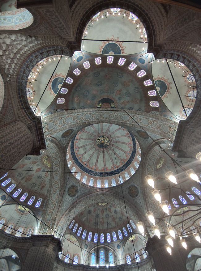 Blaue Moschee innen