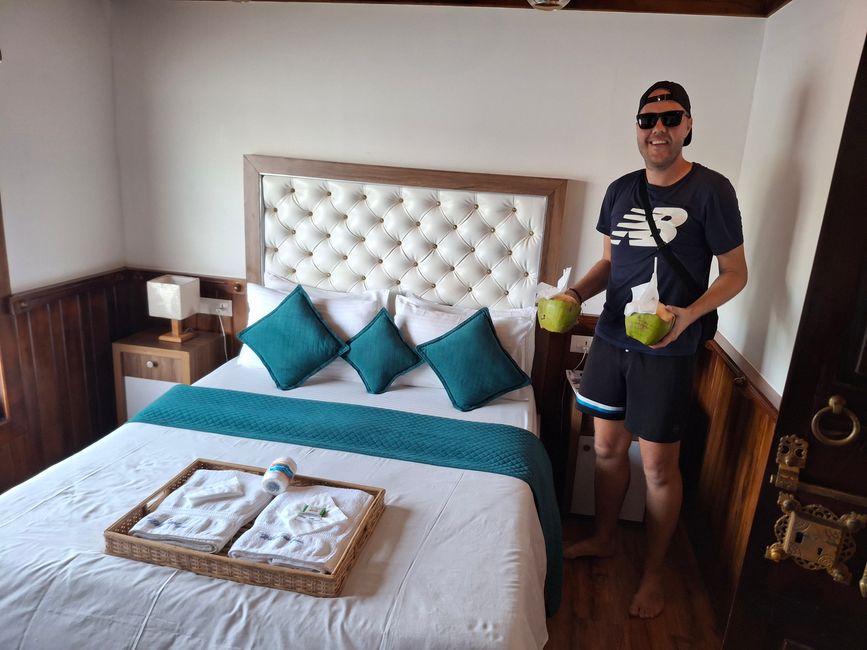 Schlafzimmer auf dem Boot