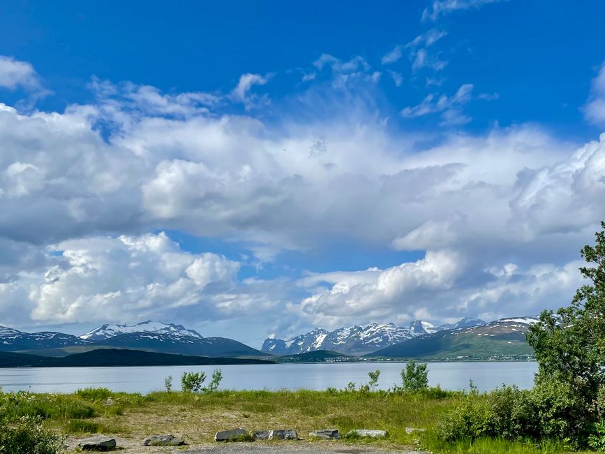 Radtour um Tromsø