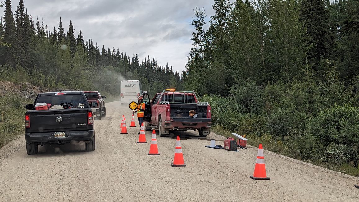 Construction Site Stewart-Cassiar-Hwy