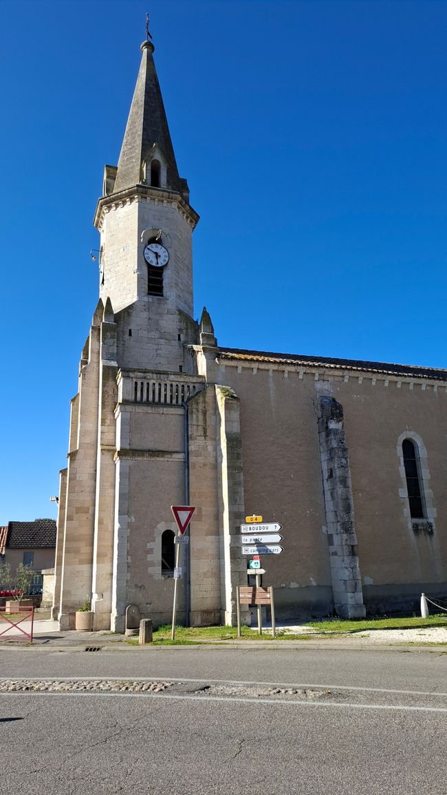 Lunga camminata per arrivare a Malause