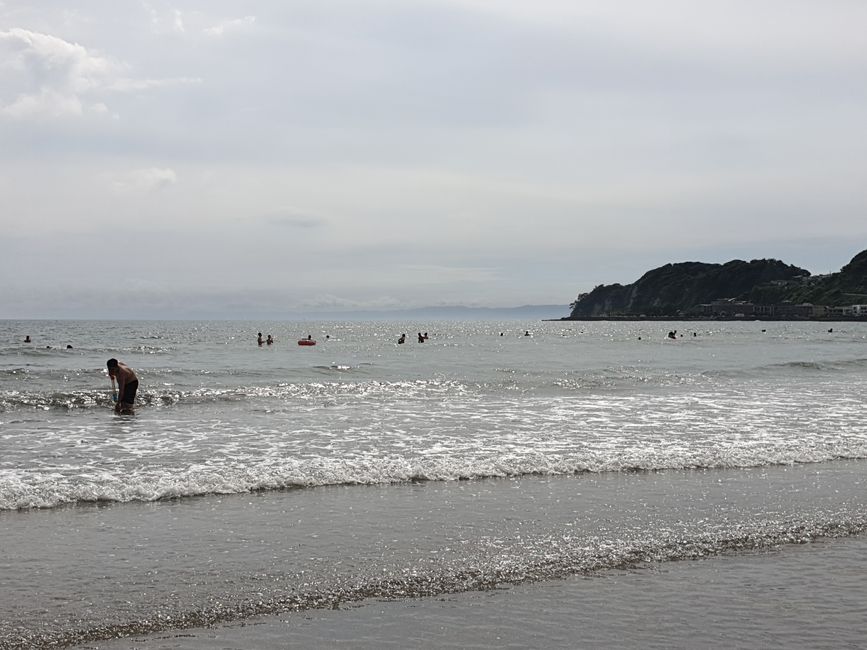 Am Strand von Kamakura