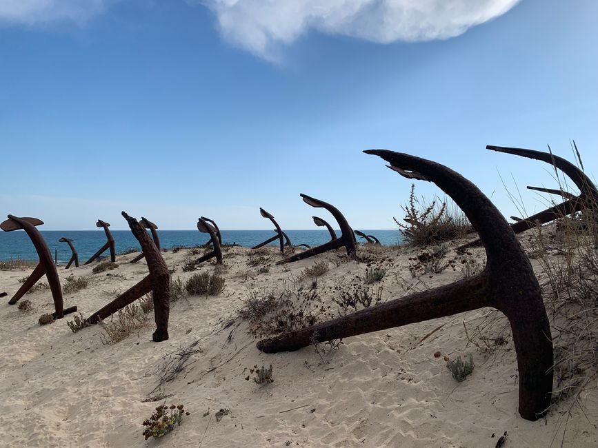 Tavira und der Cemitério de Âncoras