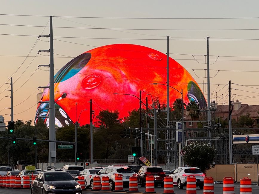 The Sphere – Kinoerlebnis in einer gigantischen LED-Kugel