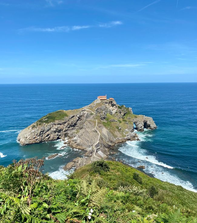 San Juan de Gaztelugatxe - Seriendrehort für "Games of Thrones"