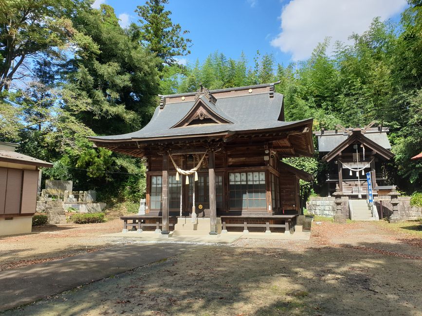 一个我忘记其位置的典型神社