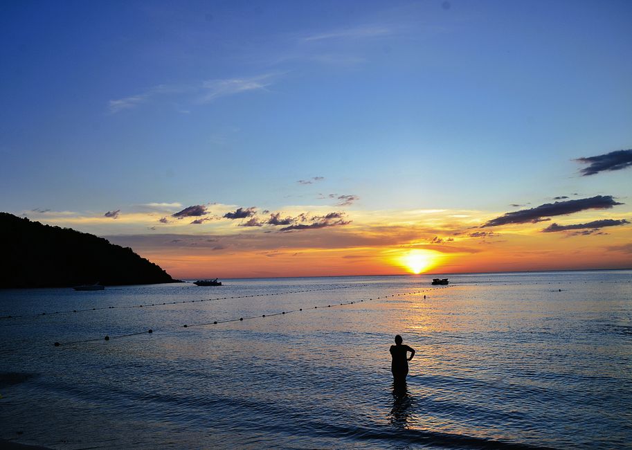 Ao Prao，日落