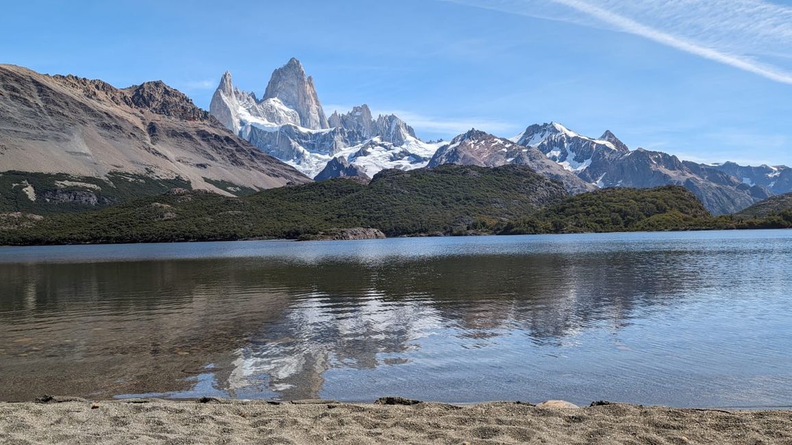 Laguna Capri mit Blick auf Fitz Roy
