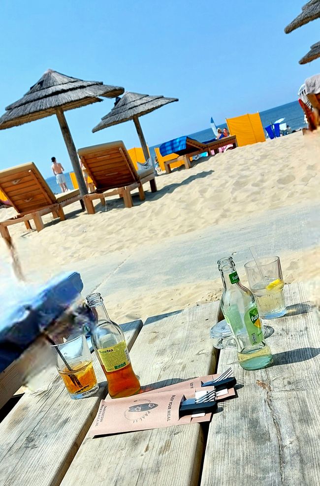 À la plage