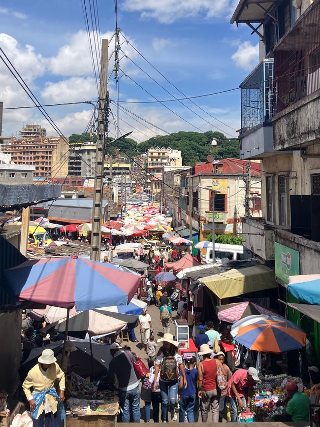 Tana - la capital de Madagascar