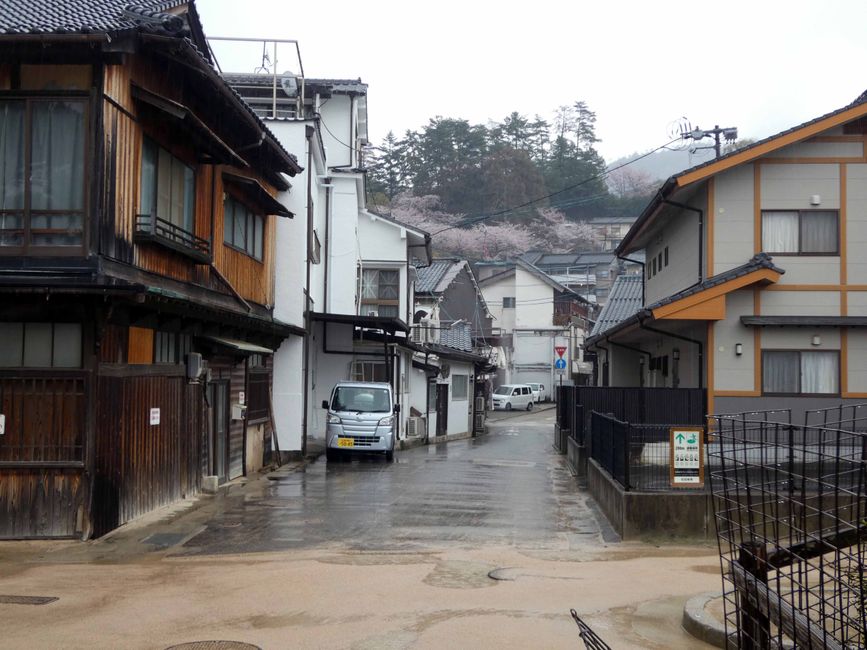 Villaggio sull'isola di Miyajima