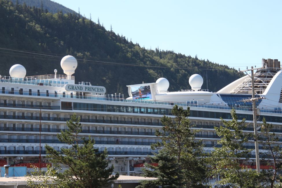 Etiqueta 23: Skagway - Haines: ¡el gran sudor en Alaska comienza!