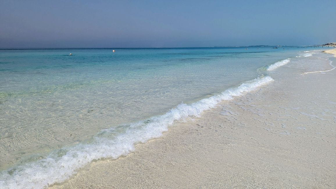 We have lunch again at the Beach Bar around noon.