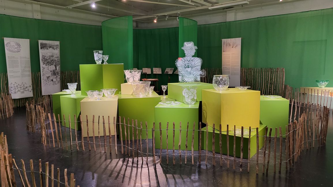 Ausstellung  The Glass Factory