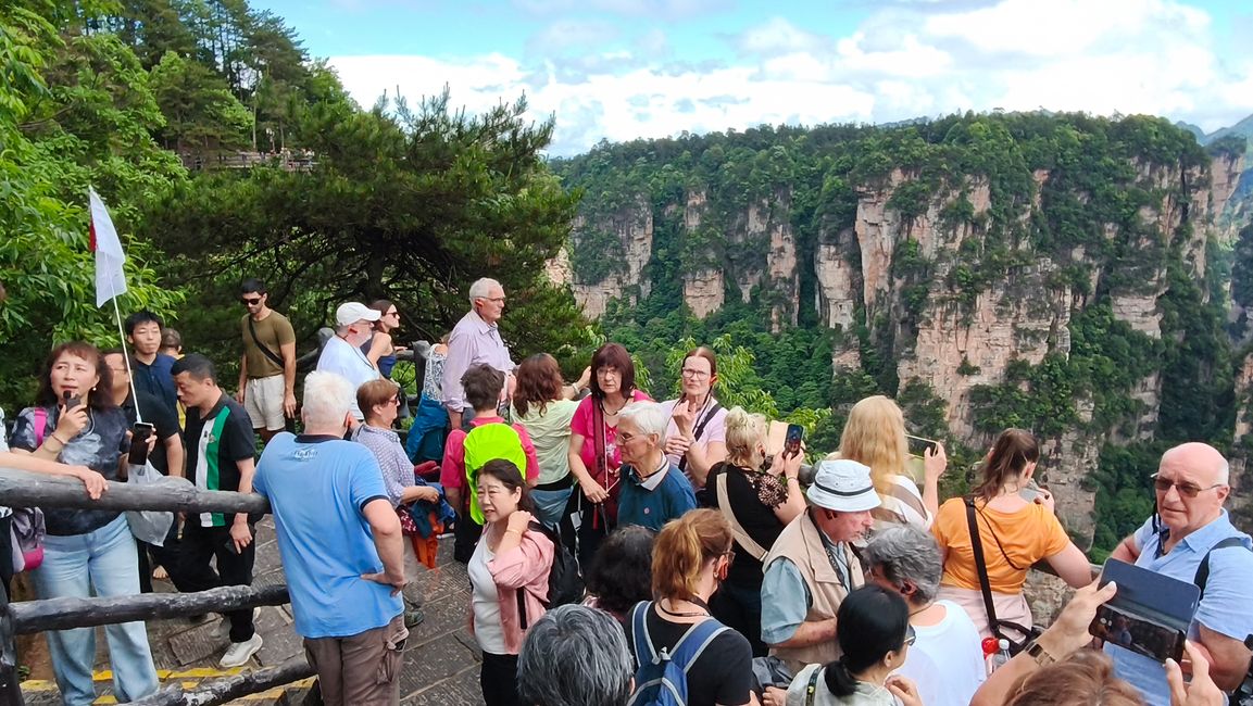 22. Mai.  Naturpark Zhangjiajie
