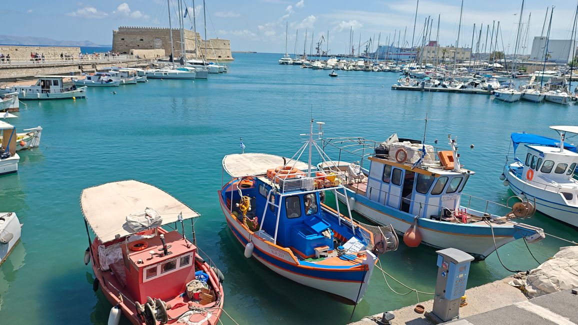 Busfahren in Heraklion