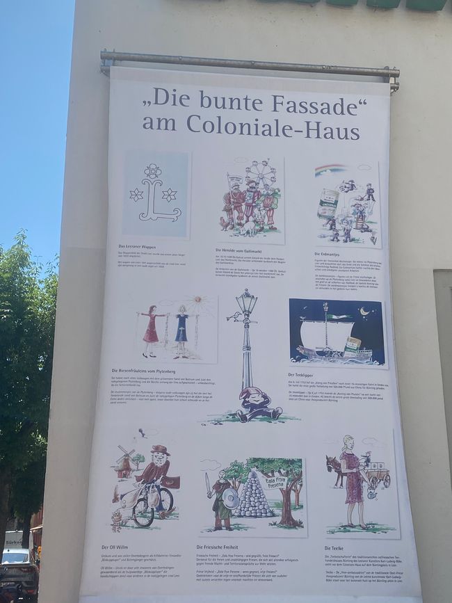 Eine Erklärung zur bunten Fassade