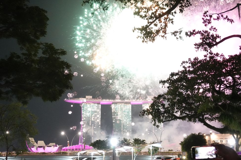 New Year's Eve in Singapore ....