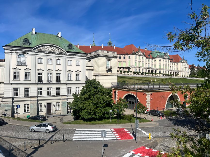 Spaziergang durch Warschau