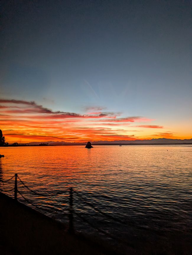 Auf ein paar Worte in Abel 
Tasman