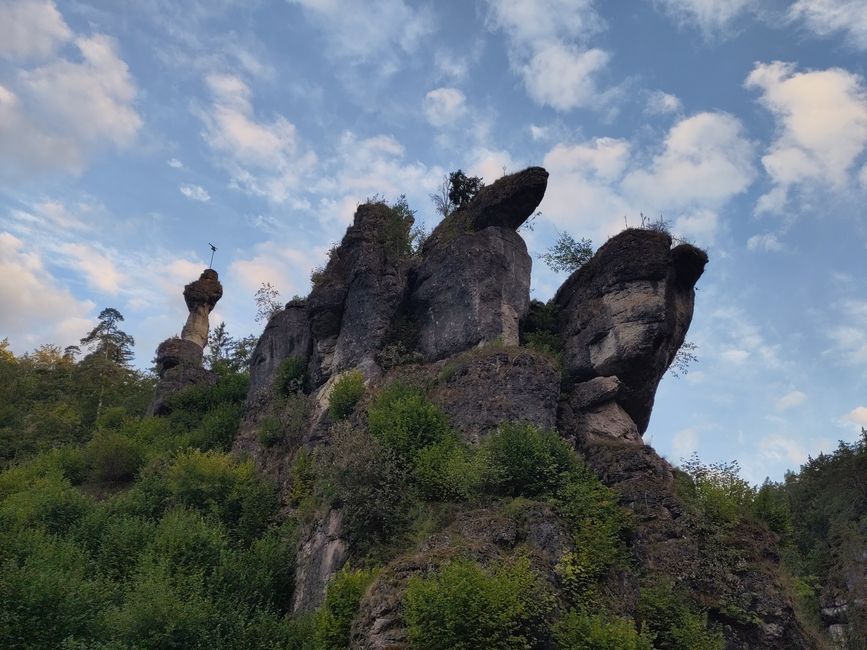 "verrückte" Felsformationen