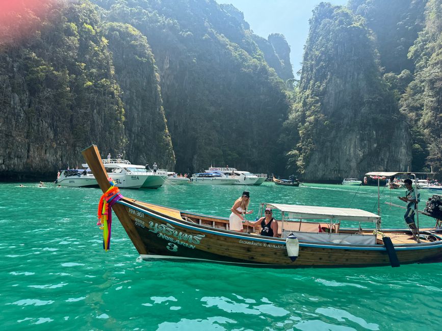 Isla Phi Phi/Tour en barco