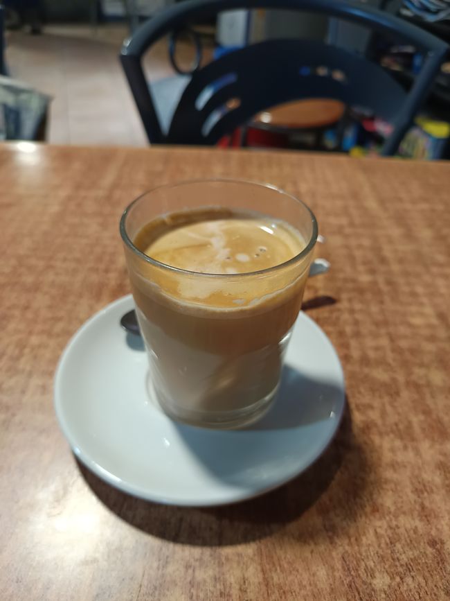 Einen sehr leckeren Kaffee